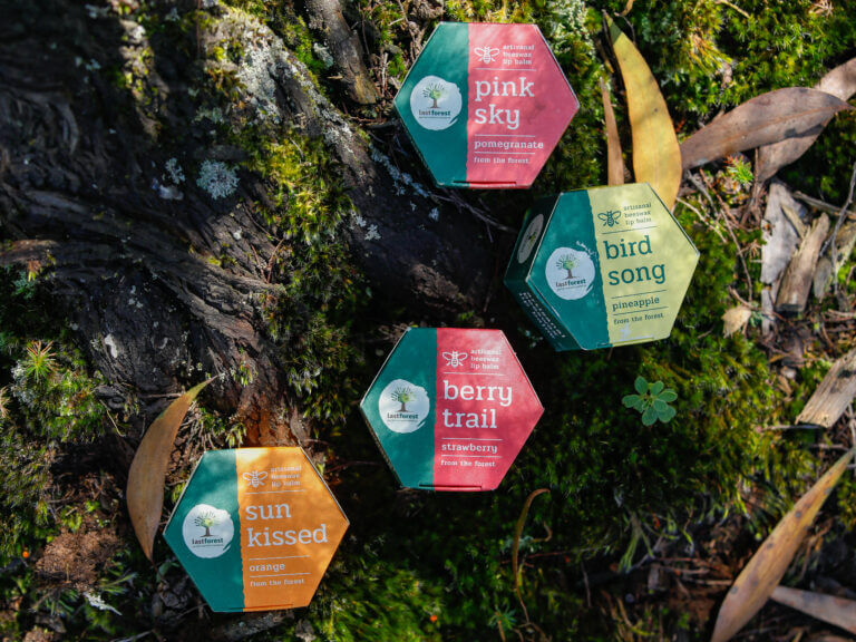 Beeswax Lip Balms packaging 2021